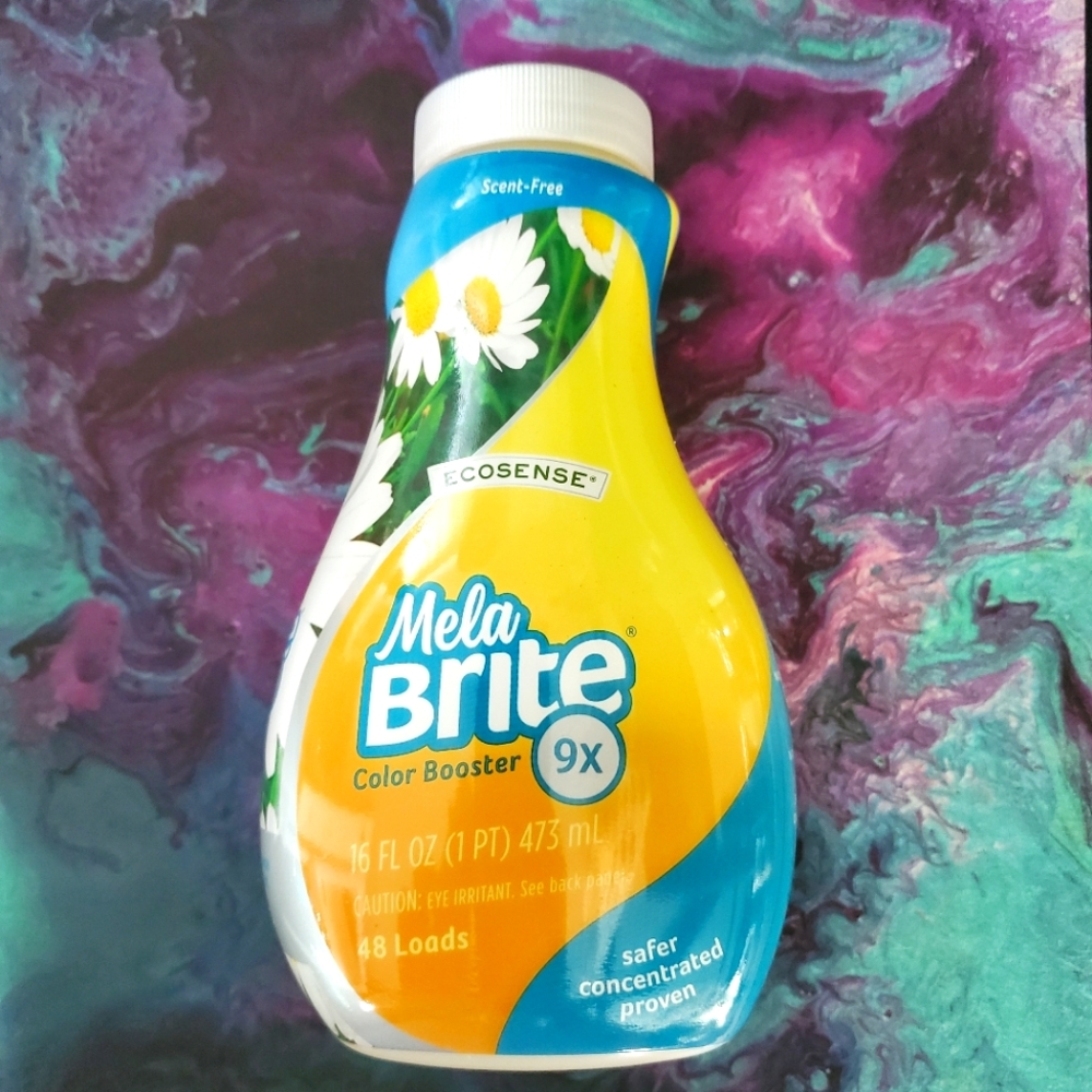 Melaleuca Mela Brite 9X Color Booster additive for washing laundry Sealed 16 oz